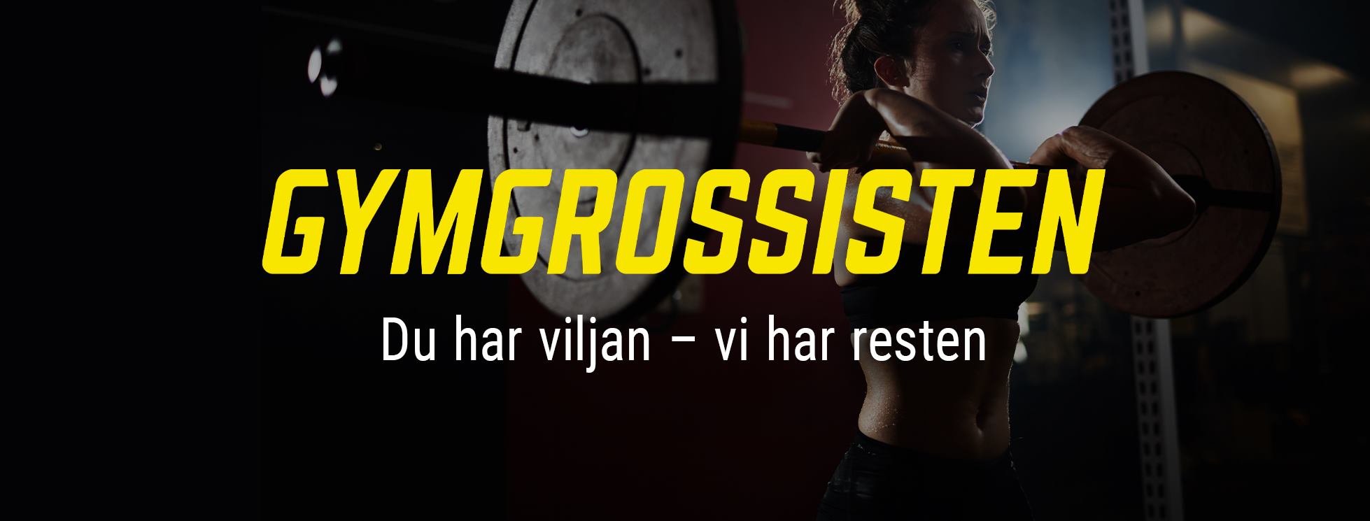 Gymgrossisten hero banner